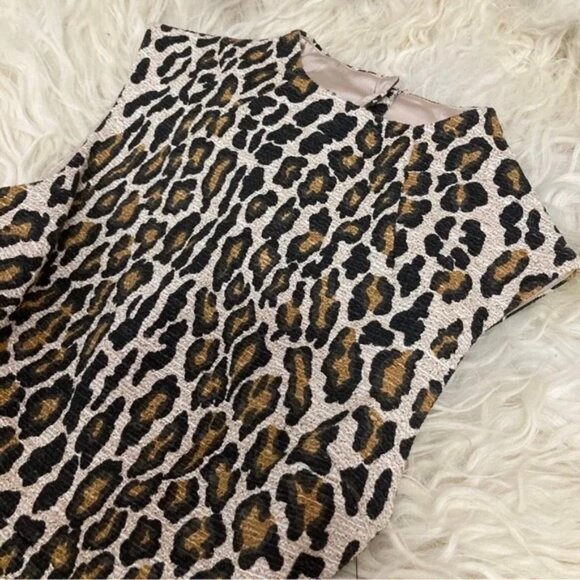 ALICE + OLIVIA Animal Print Mini Dress - Picture 9 of 16